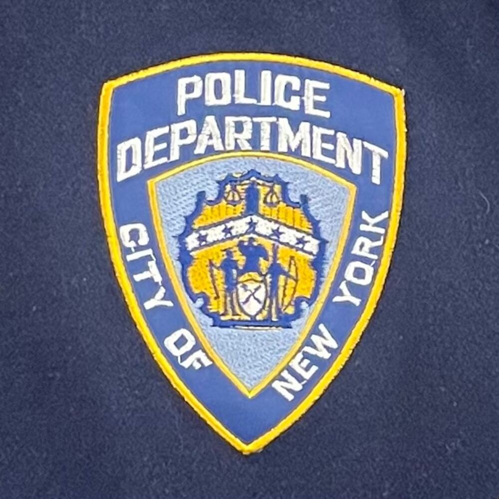 NYPD Varsity Jacket Mens XL Blue Letterman Steve & Barry Bomber Coat New - Picture 9 of 15